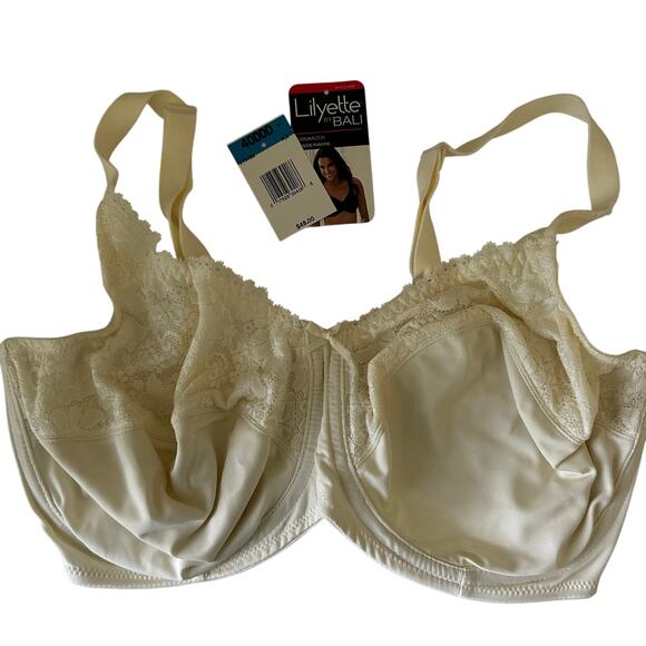 Lilyette Other - NWT Women’s Lilyette Minimizer Bra Ivory Lace 40DDD